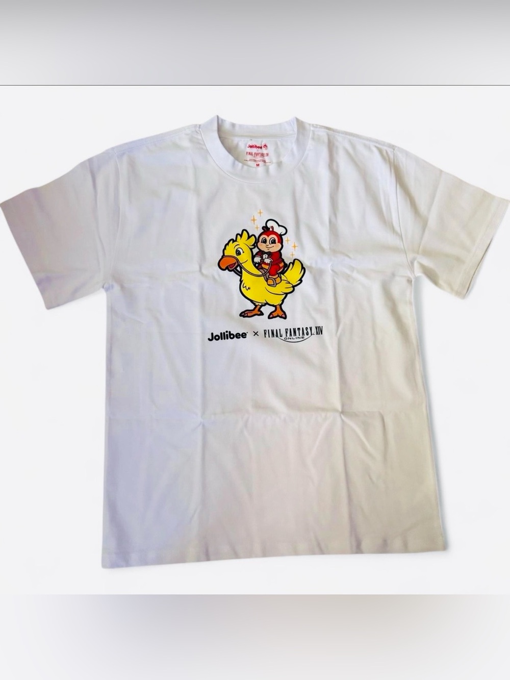 Jollibee x Final Fantasy XIV White Chocobo Graphic Tee
